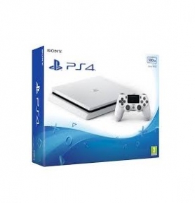 PS4 SLIM WHITE COLOR 