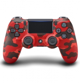TAY CẦM PS4 PRO - SLIM CHÍNH HÃNG NGUYÊN SEAL MÀU CAMO ĐỎ