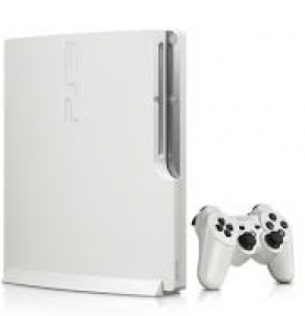 PS3 SLIM WHITE COLOR CECH 2500A 